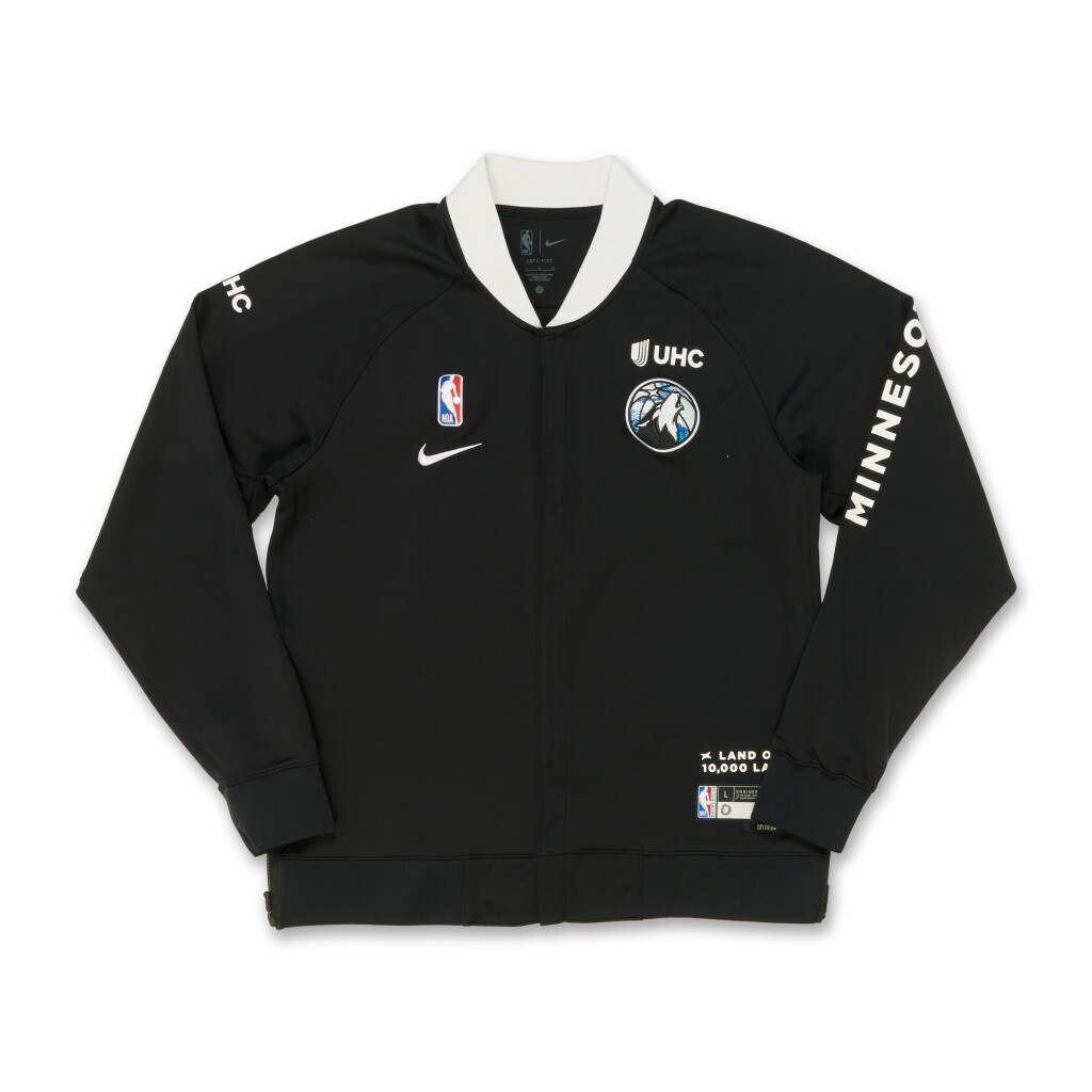 View full screen - View 1 of Lot 104. Donte Divincenzo Minnesota Timberwolves 2024-2025 City Edition Warmup Set .