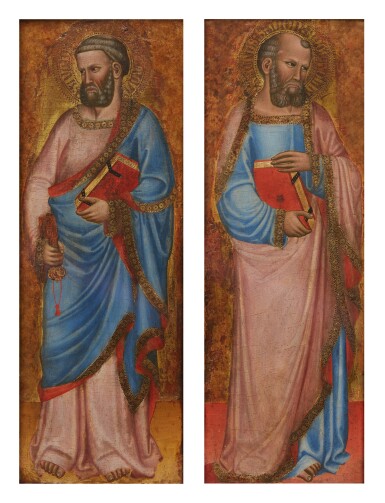 View full screen - View 1 of Lot 25. CECCO DI PIETRO | SAINT PETER; SAINT SIMON.