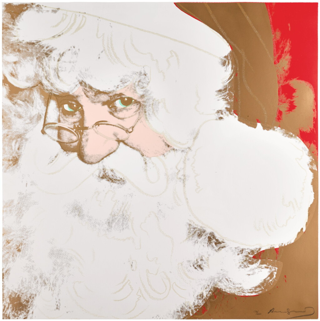 View full screen - View 1 of Lot 172. ANDY WARHOL | SANTA CLAUS (F. & S. II.266).