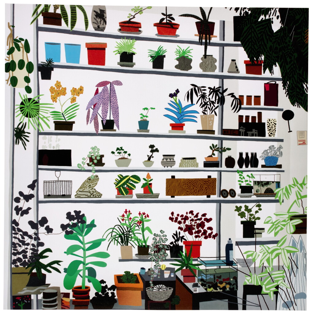 View full screen - View 1 of Lot 60. JONAS WOOD | LARGE SHELF STILL LIFE.