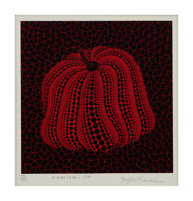 View full screen - View 1 of Lot 15. YAYOI KUSAMA 草間彌生 | PUMPKIN (RSQ) 南瓜(RSQ).