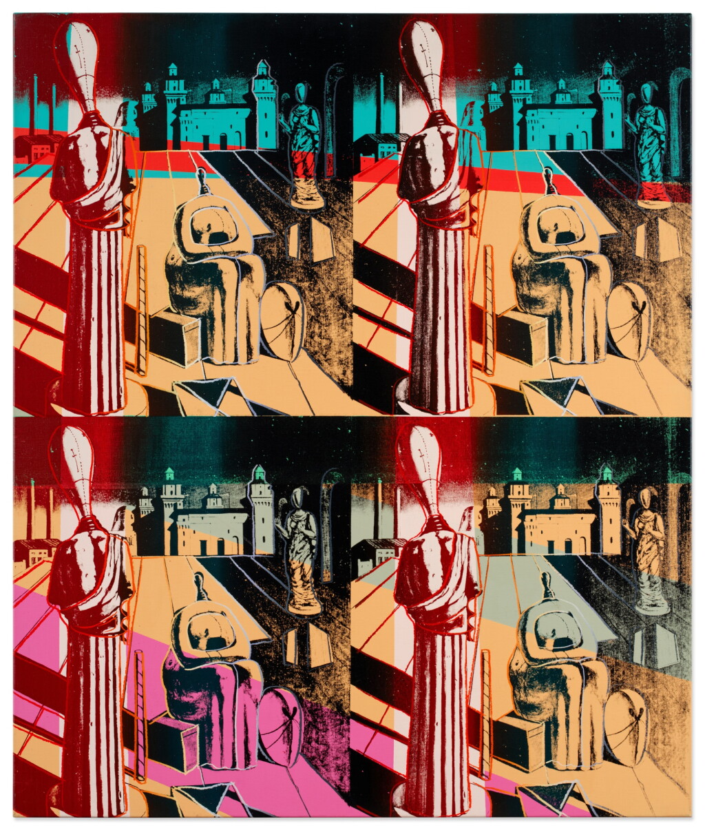 View full screen - View 1 of Lot 7. The Disquieting Muses (after de Chirico).