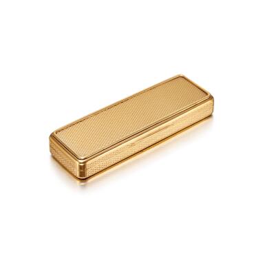 View full screen - View 1 of Lot 27. A Gold Toothpick Case, Alexander James Strachan, London, 1807.