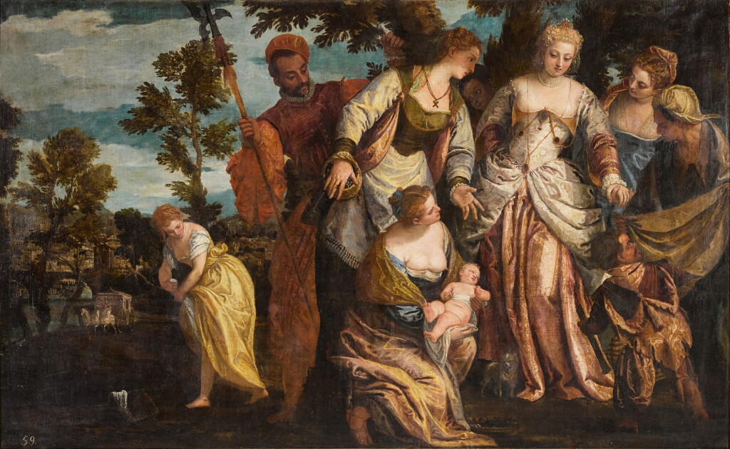 View full screen - View 1 of Lot 316. The Finding of Moses.