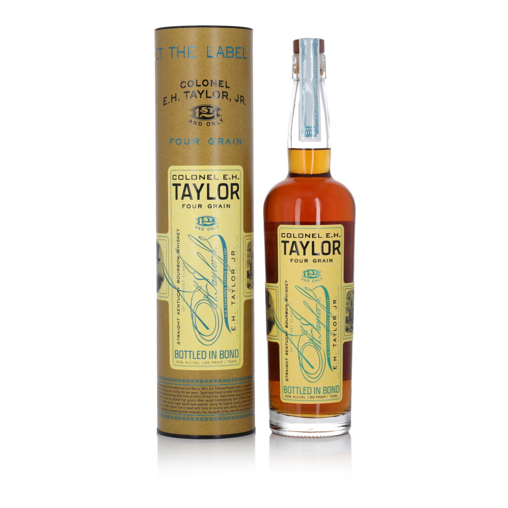 View full screen - View 1 of Lot 170. Colonel E.H. Taylor Four Grain 100 Proof NV (1 BT 75cl).