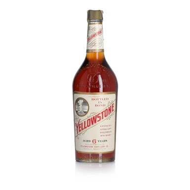 View full screen - View 1 of Lot 170. Yellowstone 6 Year Old 100 Proof 1968 (1 Quart).