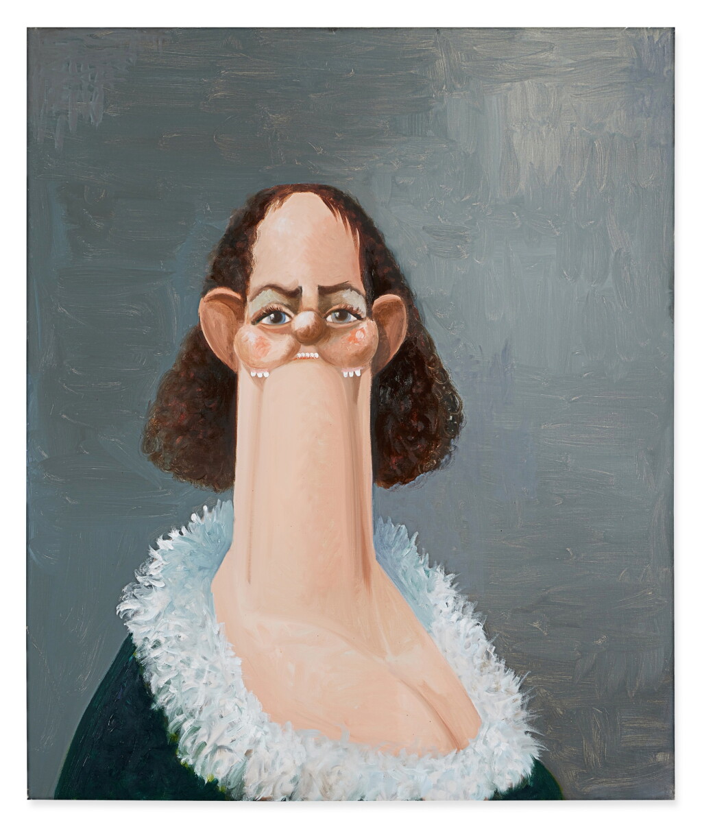 View full screen - View 1 of Lot 830. Portrait of Elegant Woman.
