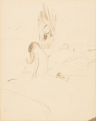 View full screen - View 1 of Lot 148. Woman Waking Up | Le lever.