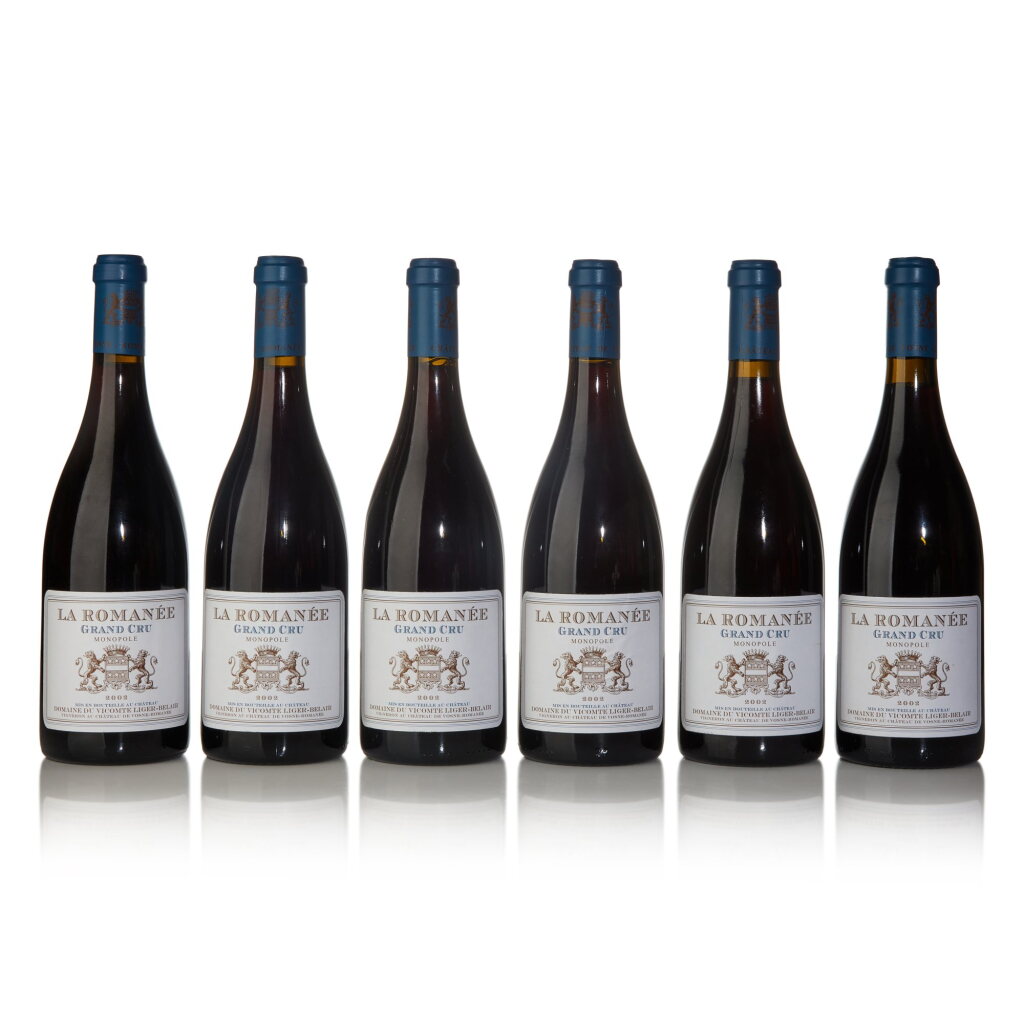 View full screen - View 1 of Lot 299. La Romanée 2002 Domaine du Comte Liger-Belair (6 BT).