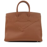 Limited Edition Gold Swift Shadow Birkin 35 Palladium Hardware, 2019