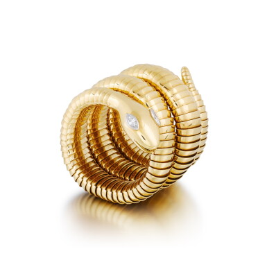 View full screen - View 1 of Lot 203. Bracelet or et diamants | Gold and diamond bracelet.