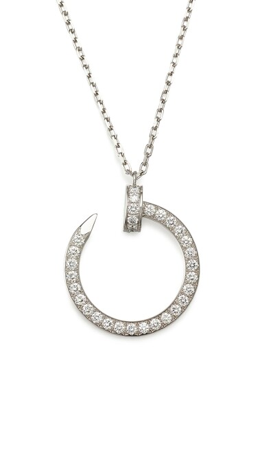View full screen - View 1 of Lot 1831. 'Juste un Clou' Diamond Pendent Necklace | 卡地亞 | 'Juste un Clou' 鑽石項鏈.