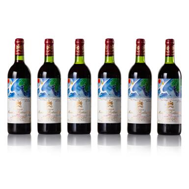 View full screen - View 1 of Lot 373. Château Mouton Rothschild 1982 (11 BT).