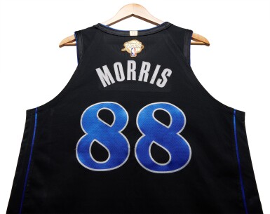 View full screen - View 1 of Lot 32. Markieff Morris Dallas Mavericks 2024 NBA Finals Game Worn City Edition Jersey | Game 1.
