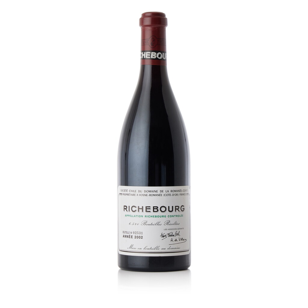 View full screen - View 1 of Lot 5649. Richebourg 2002 Domaine de la Romanée-Conti (1 BT).