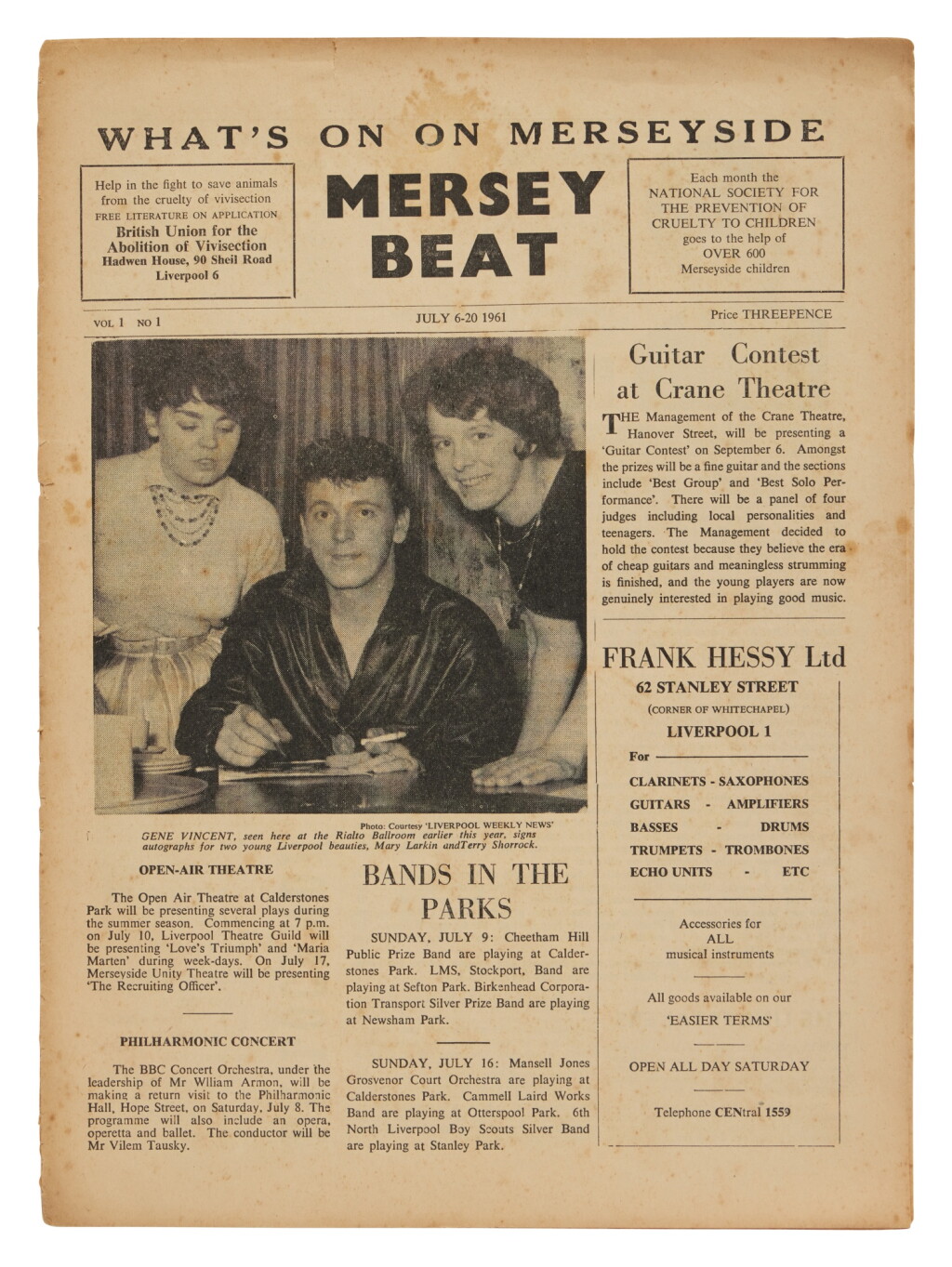 View full screen - View 1 of Lot 9. The Beatles | “Being A Short Diversion On The Dubious Origins Of Beatles”.