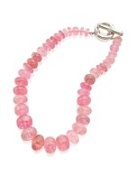 PINK TOURMALINE AND DIAMOND NECKLACE, PALOMA PICASSO FOR TIFFANY & CO.
