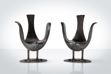 View full screen - View 1 of Lot 512. Pair of "Seagull" Chairs.