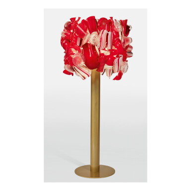 View full screen - View 1 of Lot 293. FERNANDO CAMPANA AND HUMBERTO CAMPANA | "FRAMMENTI ROSSI" FLOOR LAMP.