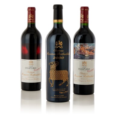 View full screen - View 1 of Lot 8097. Château Mouton Rothschild 2010 (12 BT).