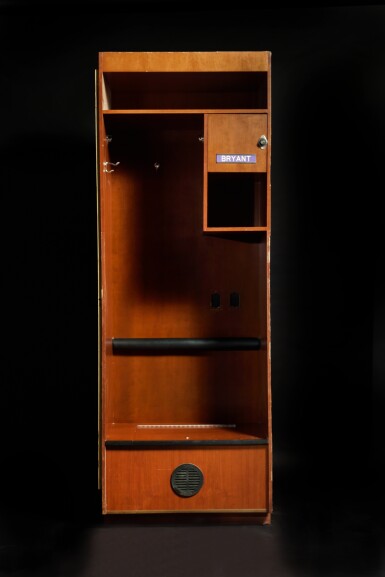 View full screen - View 1 of Lot 1. Kobe Bryant’s Staples Center Locker | Photomatched from 2004 - 2016.
