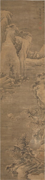 章聲 雪景山水 |Zhang Sheng, Winter Landscape