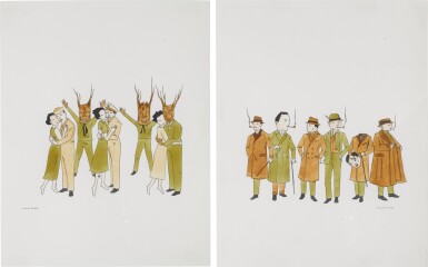 View full screen - View 1 of Lot 75. Untitled; Untitled (Two Works).