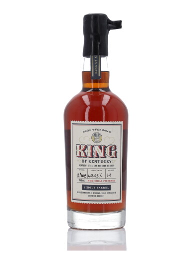 View full screen - View 1 of Lot 415. King of Kentucky Single Barrel 14 Year Old 128.1 Proof NV (1 Bottle 75cl).