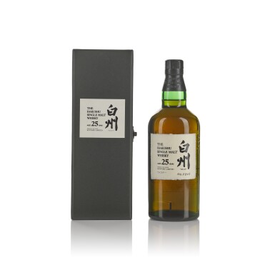 View full screen - View 1 of Lot 205. 白州 The Hakushu 25 Year Old 43.0 abv NV (1 BT 70cl).