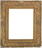 A Louis XIV carved giltwood frame