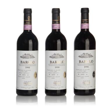 View full screen - View 1 of Lot 266. Barolo Riserva, Falletto di Serralunga d'Alba 1998 Bruno Giacosa (6 BT).