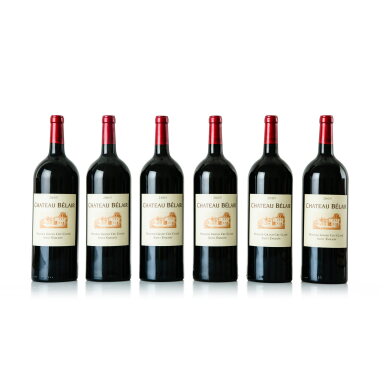 View full screen - View 1 of Lot 396. Château Bélair Monange 2005 (6 MAG).