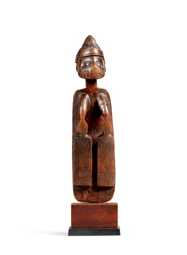 View full screen - View 1 of Lot 116. Poupée omolangidi, Yoruba, Nigeria | Yoruba omolangidi doll, Nigeria.
