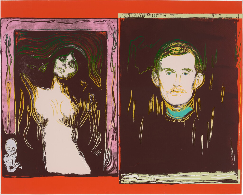 全萤幕检视 - 查看148Madonna and Self-Portrait with Skeleton's Arm (After Munch) (see Feldman & Schellmann IIIA.62)的1