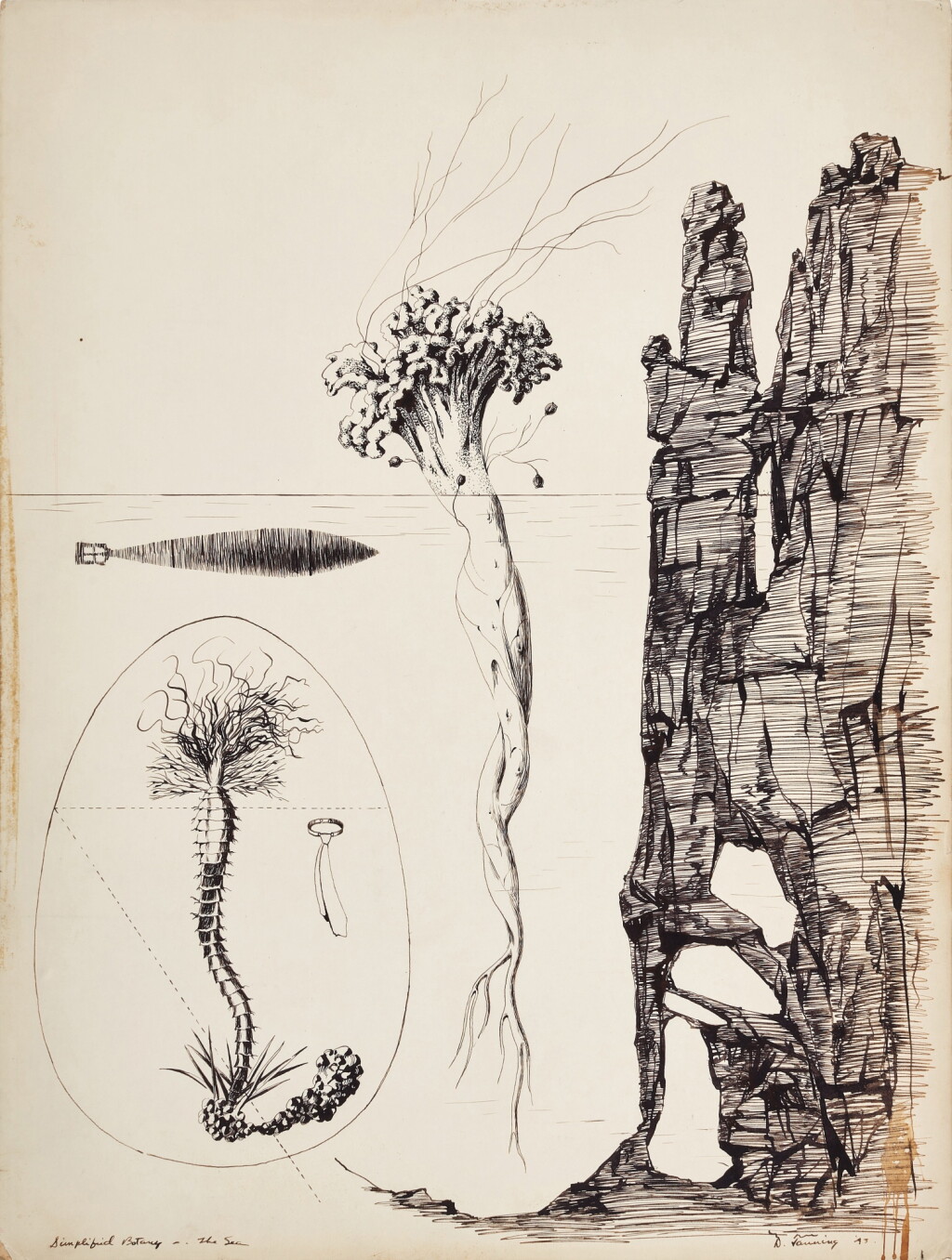 View full screen - View 1 of Lot 146. Simplified Botany - The Sea.