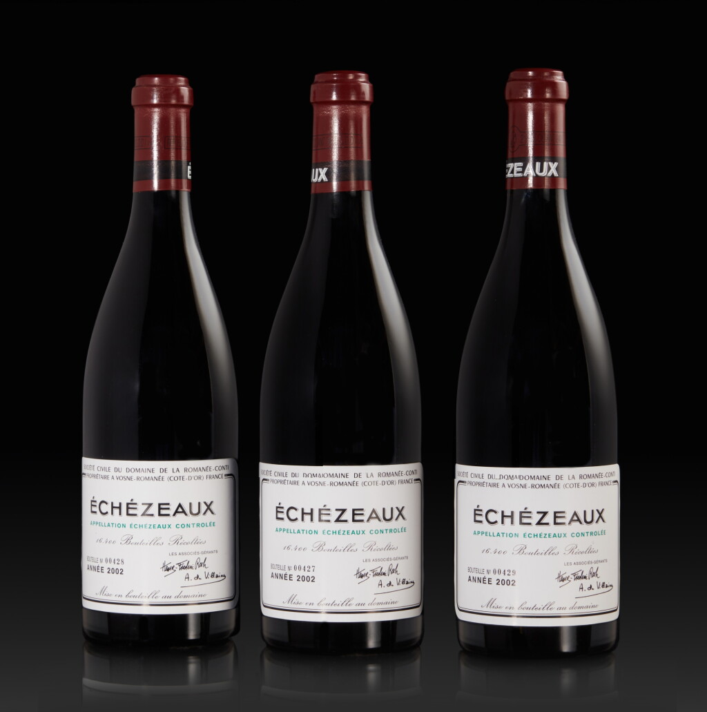 View full screen - View 1 of Lot 25. Echézeaux 2002 Domaine de la Romanée-Conti (6 BT).