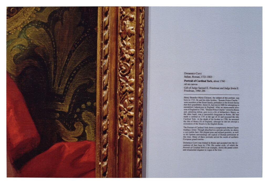 View full screen - View 1 of Lot 39. Fragment/Frame/Text; "Served the Needs of Northern European Grand Tourists".