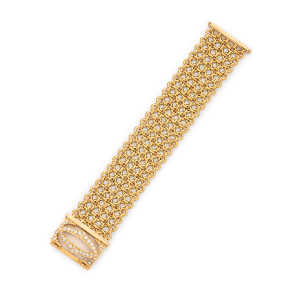 View full screen - View 1 of Lot 195. Diamond bracelet, 'Penelope'.