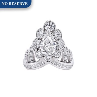 View full screen - View 1 of Lot 22. GRAFF | DIAMOND RING 格拉夫 | 鑽石戒指.