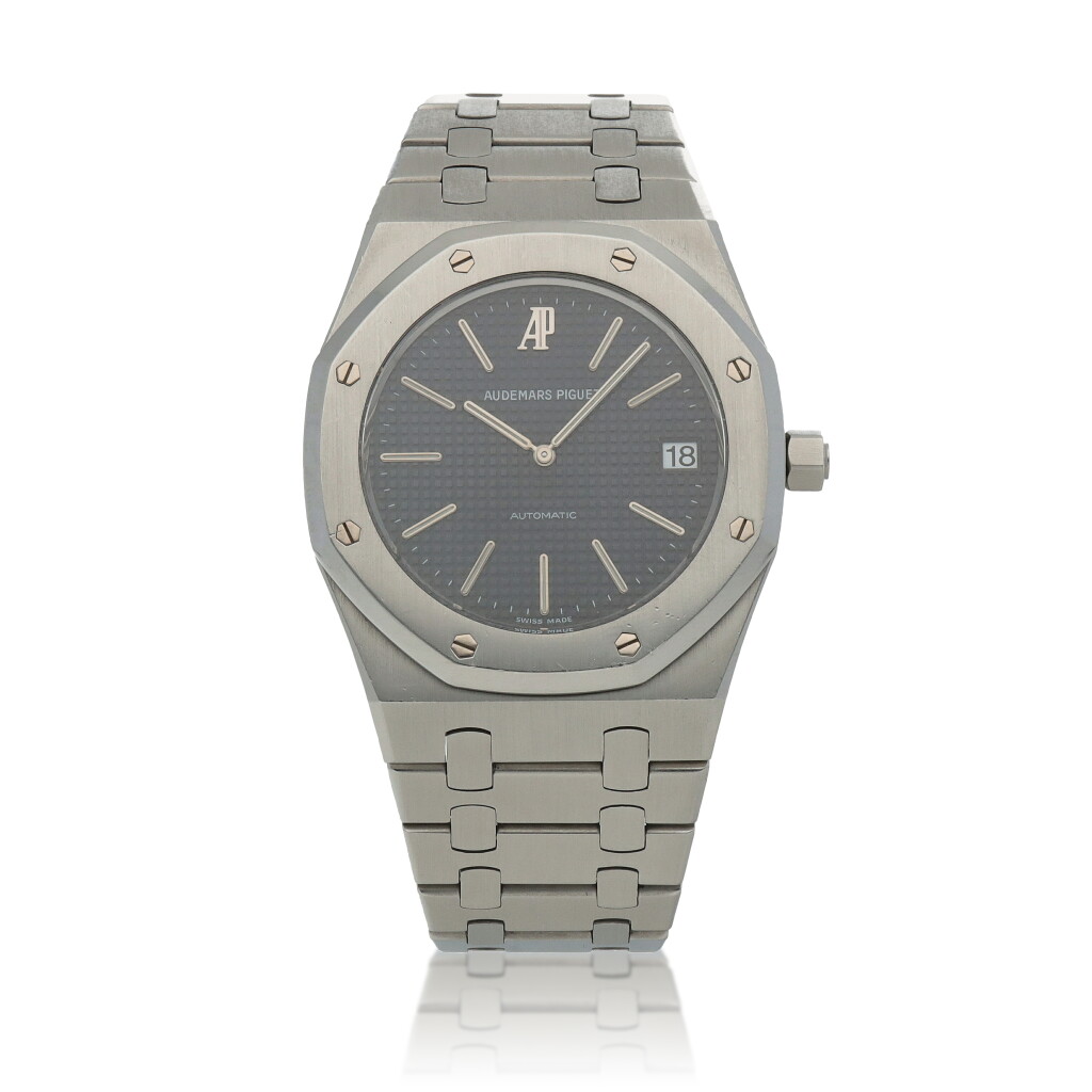 View full screen - View 1 of Lot 513. ‘D-Series’ Royal Oak, Ref. 5402ST Stainless steel wristwatch with date and bracelet Circa 1978.