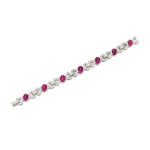 Ruby and diamond bracelet (Bracciale in rubini e diamanti)
