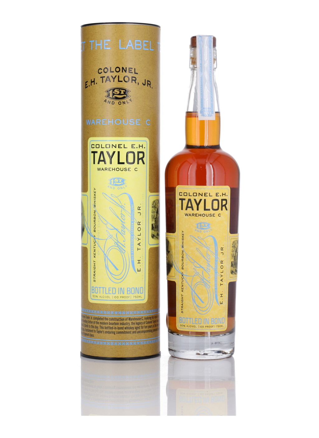 View full screen - View 1 of Lot 156. Colonel E.H. Taylor Warehouse C 100 Proof NV (1 BT 75cl).