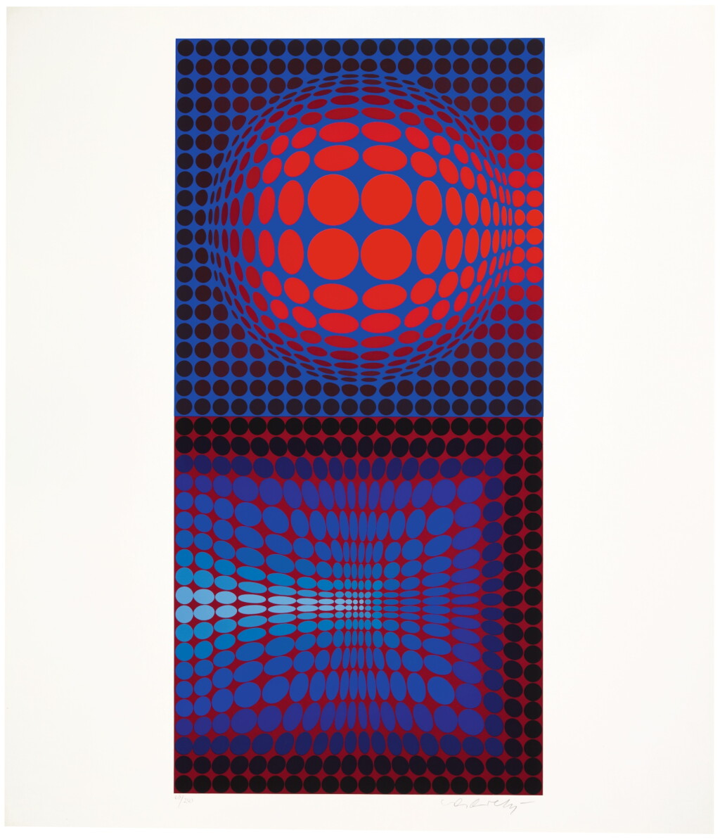 View full screen - View 1 of Lot 235. VICTOR VASARELY | GORDES.