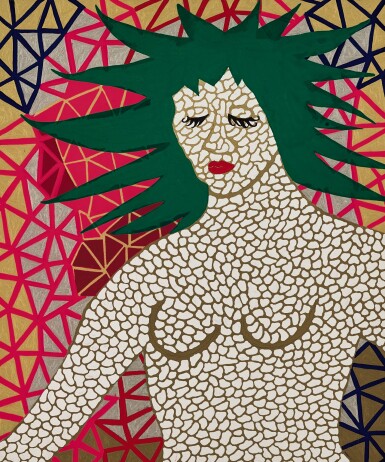 View full screen - View 1 of Lot 530. YAYOI KUSAMA 草間彌生 | SEA SPIRIT 海精.