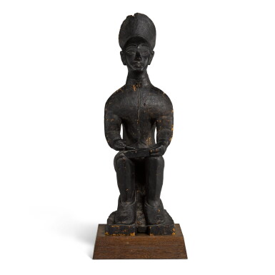 View full screen - View 1 of Lot 73. Democratic Republic of Congo, late 19th century | Yombe Prestige Figure.