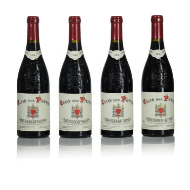 View full screen - View 1 of Lot 406. Châteauneuf du Pape, Clos des Papes 2006 Paul Avril (12 BT).