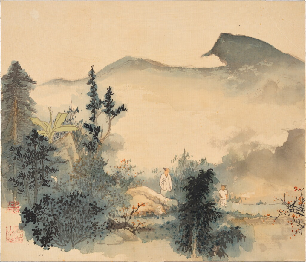 View full screen - View 1 of Lot 2526. 張大千 八德園小景 | Chang Dai-chien(Zhang Daqian), Scenery of Badeyuan.