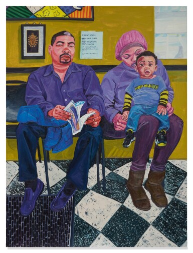 View full screen - View 1 of Lot 1. JORDAN CASTEEL | BARBERSHOP.