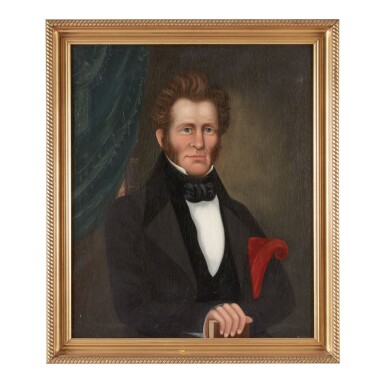 View full screen - View 1 of Lot 1721. ZEDEKIAH BELKNAP | PORTRAIT OF A YOUNG LAWYER.