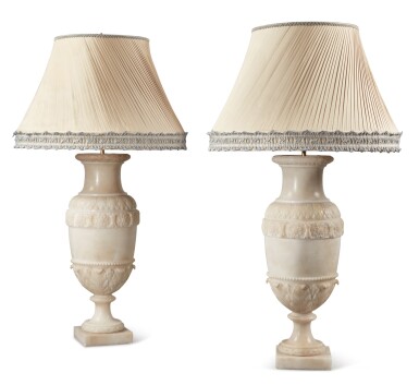 Pair of 19th Century Italian Neo-Classical Lamps Pair of 19th Century Italian Neo-Classical Lamps